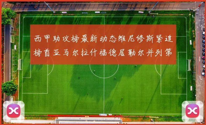 西甲助攻榜最新动态维尼修斯紧追榜首亚马尔拉什福德居勒尔并列第4